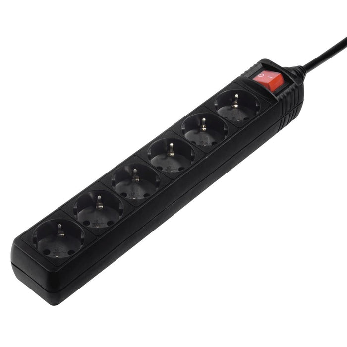 Power strip with 6 sockets HAMA, 5m, 137266