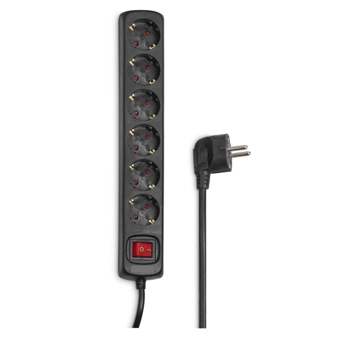 Power strip with 6 sockets HAMA, 5m, 137266