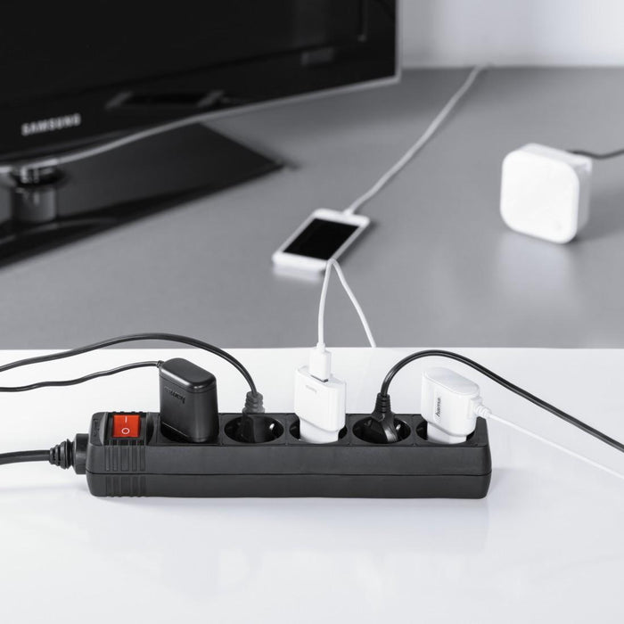 HAMA power strip 5 sockets, 1.4 m, 137267