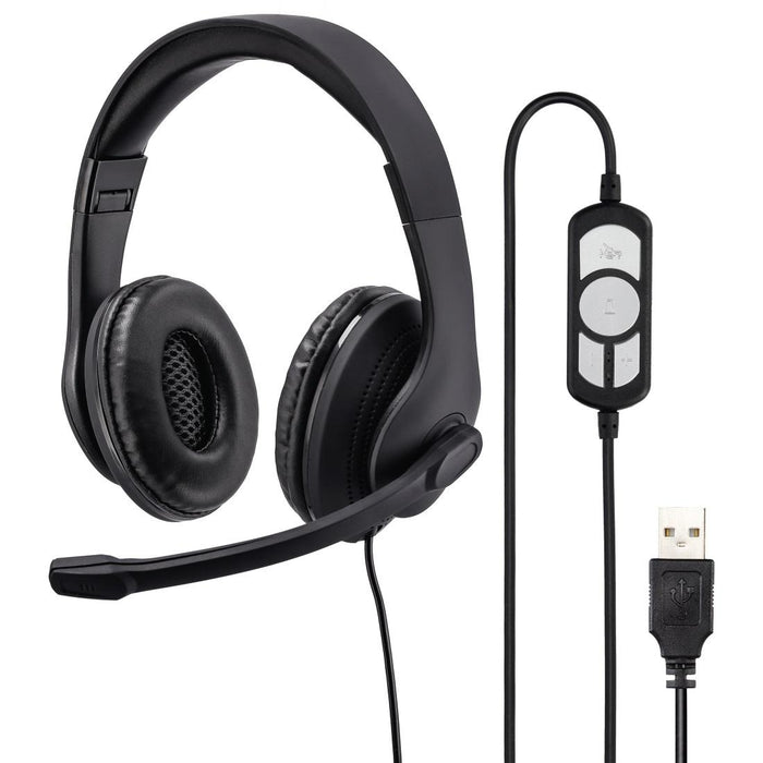 Headphones with microphone HAMA HS-USB300