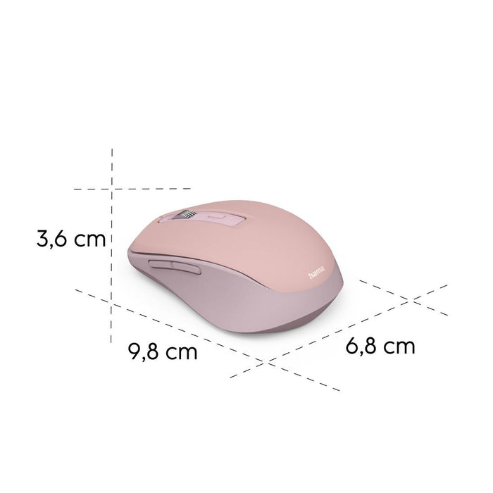 HAMA Wireless Mouse "WM-450", 2.4 GHz / Bluetooth, 7 buttons