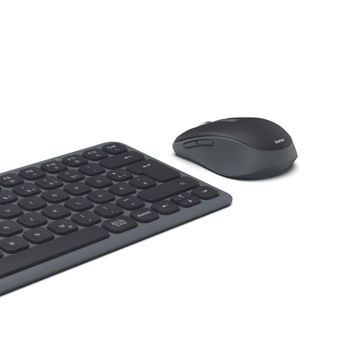 HAMA Wireless mini keyboard and mouse set "WKM-500", TKL Cyrillic, AI key
