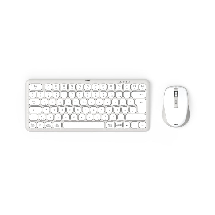 HAMA Wireless mini keyboard and mouse set "WKM-500", TKL Cyrillic, AI key