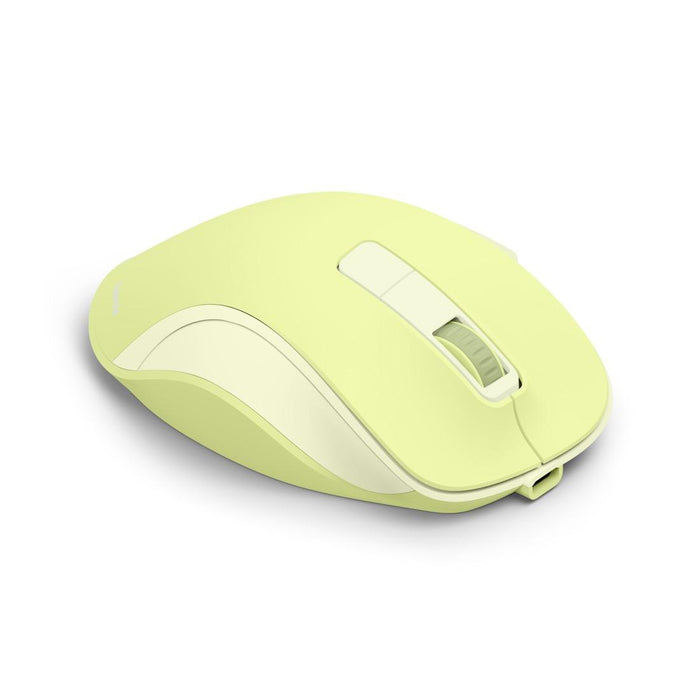 HAMA Wireless optical mouse WM-500 Recharge, green, 6 buttons, 800/1200/1600 dpi, silent