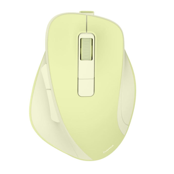 HAMA Wireless optical mouse WM-500 Recharge, green, 6 buttons, 800/1200/1600 dpi, silent