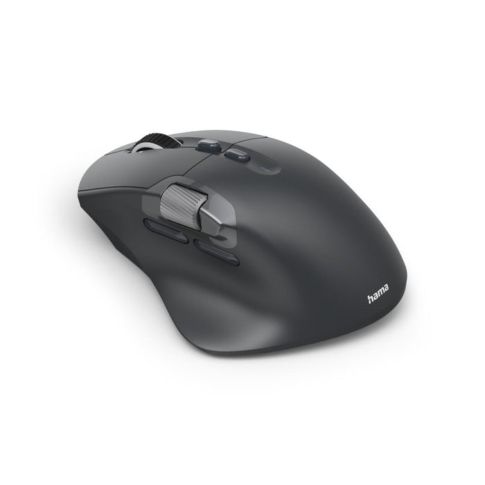 HAMA Mouse "WM-900" multifunctional, ergonomic, Bluetooth, battery, RGB, black