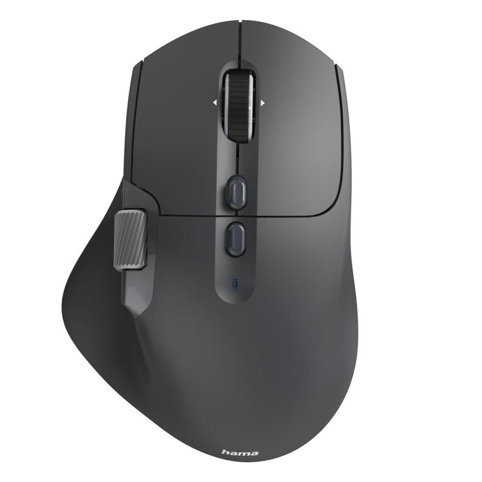 HAMA Mouse "WM-900" multifunctional, ergonomic, Bluetooth, battery, RGB, black