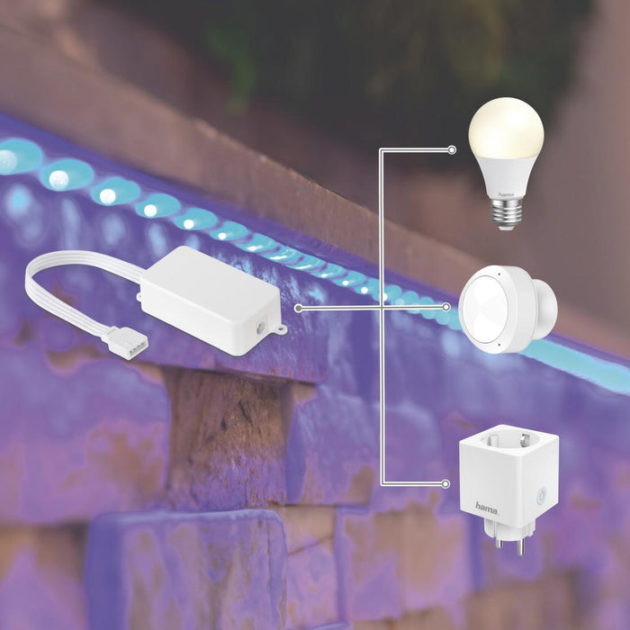 Wi-Fi controller for HAMA LED strips, Voice Control, App Control