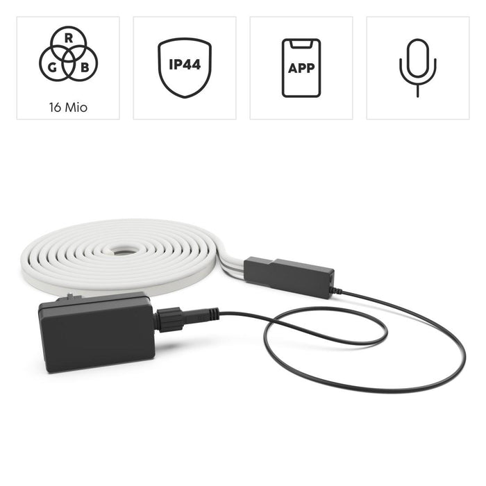 HAMA Neon LED strip, RGB, WLAN, outdoor IP44, 176634