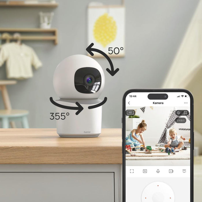 HAMA WiFi Camera 1080p, Indoor, 176652