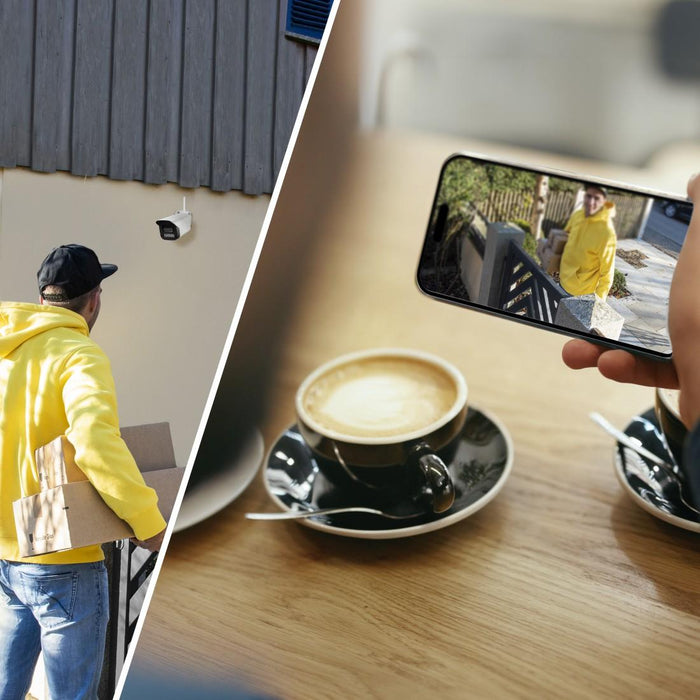 HAMA Wi-Fi camera 1080p, for outdoor use, night vision, recording