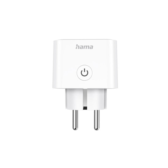 HAMA Smart mini WiFi socket 3680W, 16A with app for measuring energy consumption