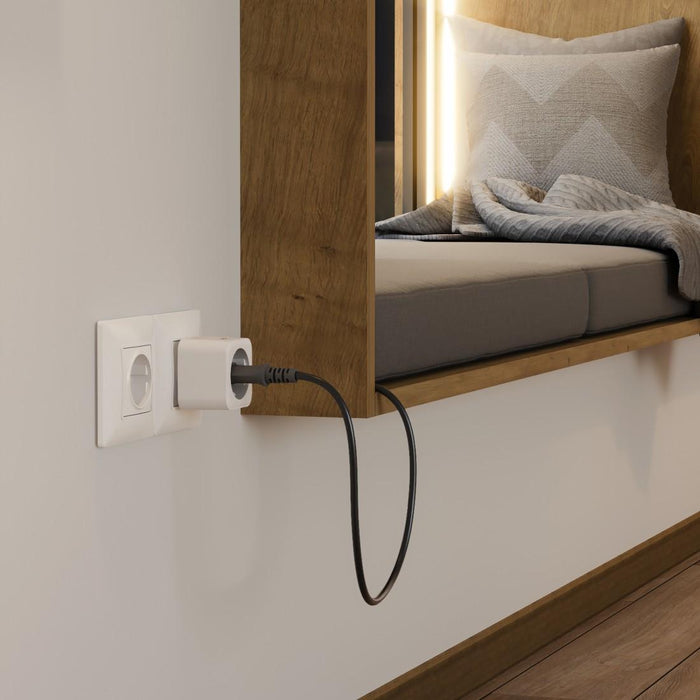 HAMA Smart mini WiFi socket 3680W, 16A with app for measuring energy consumption