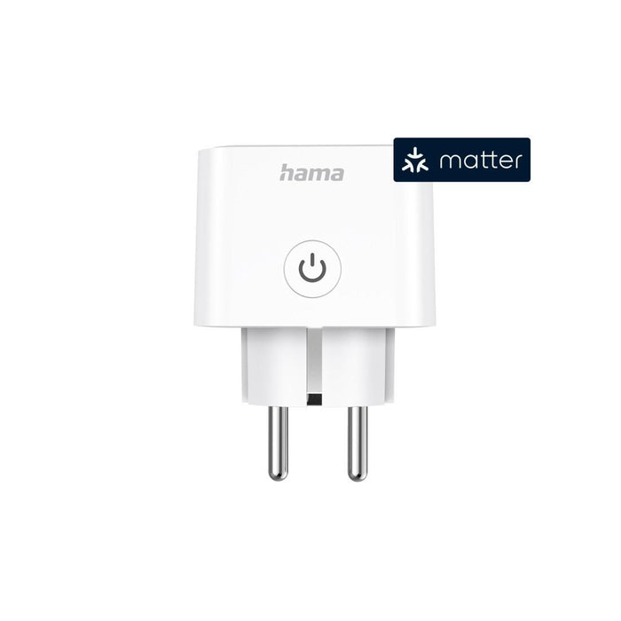 HAMA Smart mini WiFi socket 3680W, 16A with app for measuring energy consumption