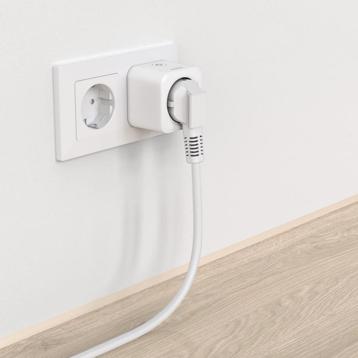 HAMA Smart mini WiFi socket 3680W, 16A with app for measuring energy consumption