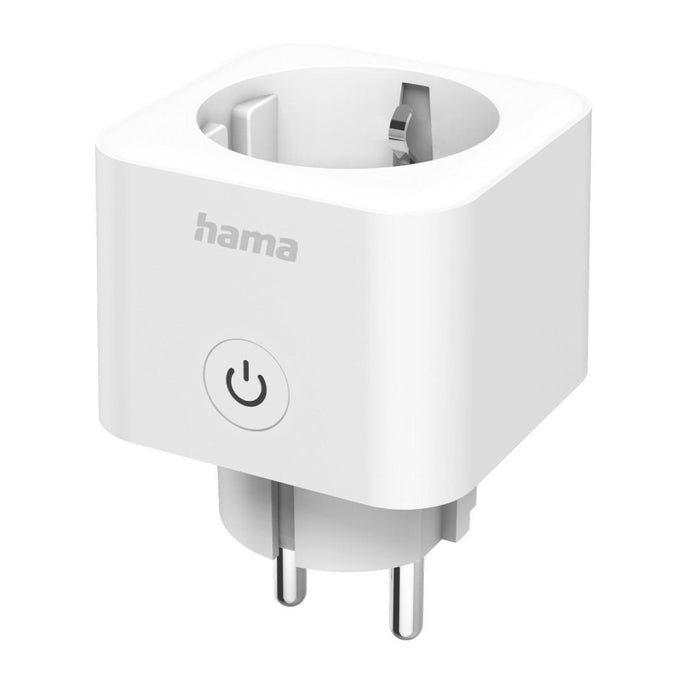 HAMA Smart mini WiFi socket 3680W, 16A with app for measuring energy consumption