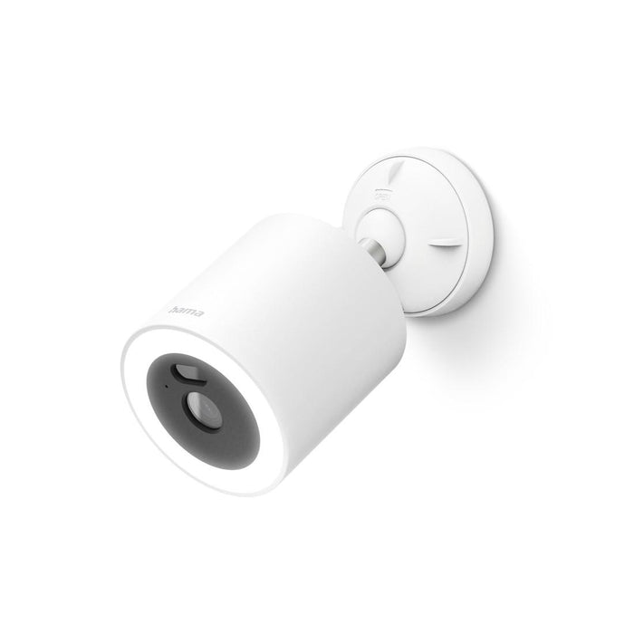 HAMA Wi-Fi Outdoor Surveillance Camera with Light and Motion Detector, 2688 x 1520p, 4MP