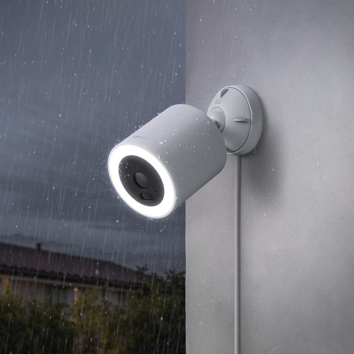 HAMA Wi-Fi Outdoor Surveillance Camera with Light and Motion Detector, 2688 x 1520p, 4MP