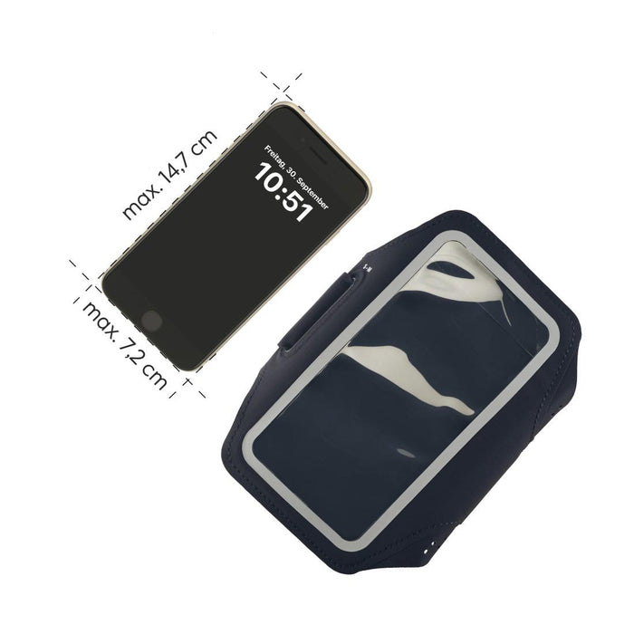 Sports hand case HAMA Finest Sports, For XL phones, Black