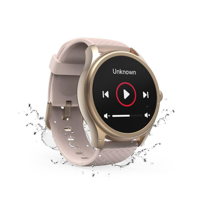 HAMA Smart Watch "5010", Round, Waterproof, 1.38", 178616