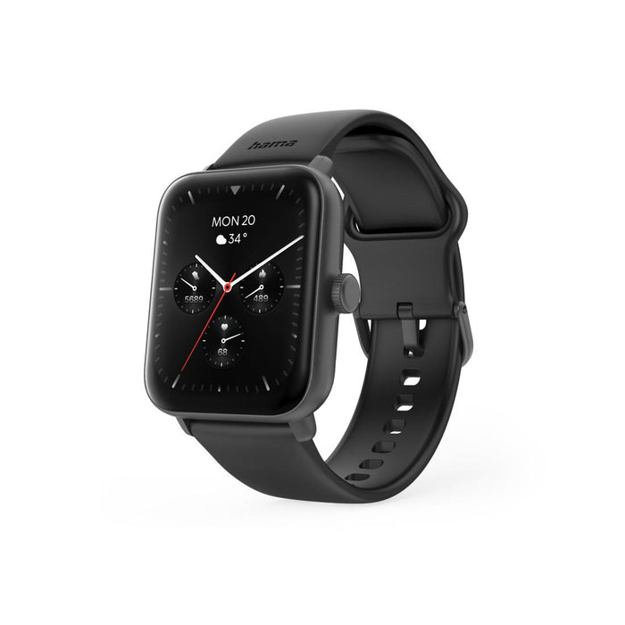 HAMA Smart watch "6010", GPS, TFT display 1.65", phone function, waterproof, 178619