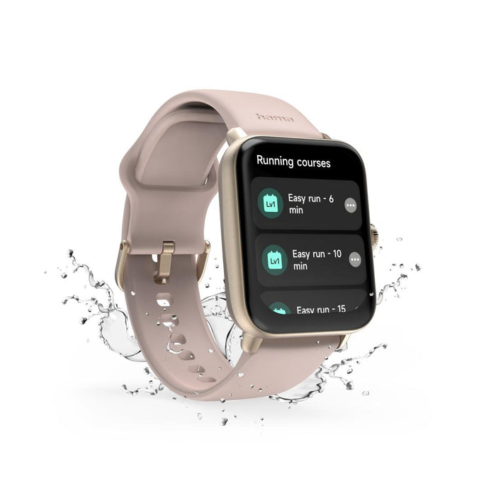 HAMA Smart watch "6010", GPS, TFT display 1.65", phone function, waterproof, 178620