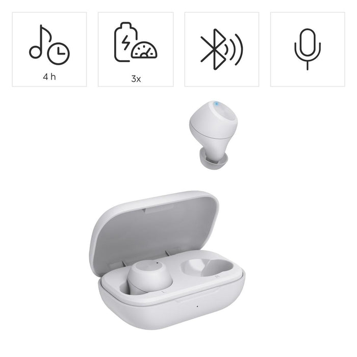 Hama Bluetooth headphones "Spirit Chop II", TWS, in-Ear, white