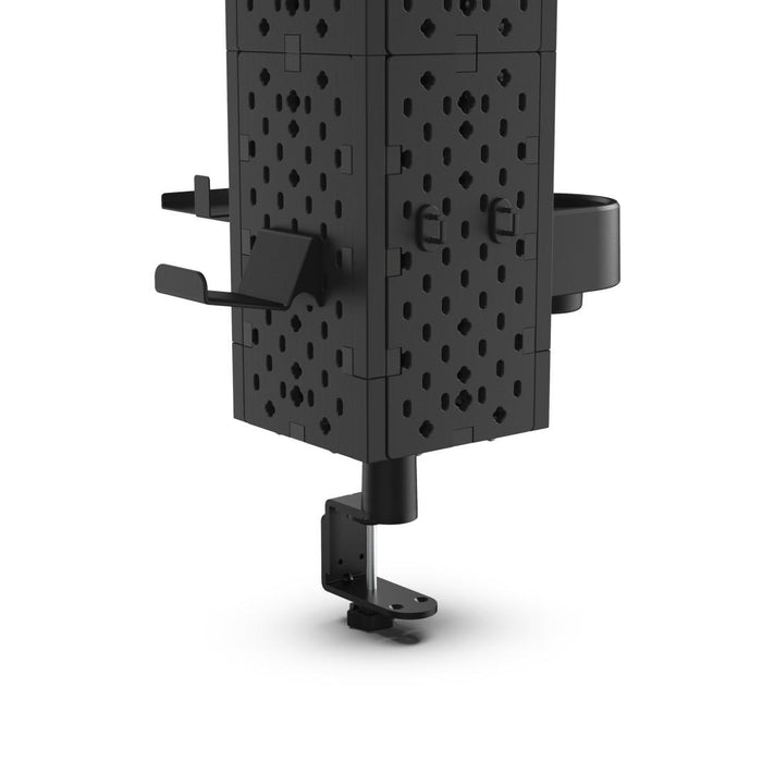 uRage Modular Peg Board Kit, Wall/Table Mount, Black
