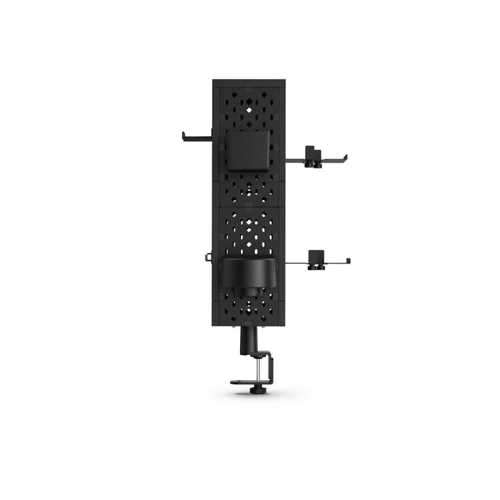 uRage Modular Peg Board Kit, Wall/Table Mount, Black