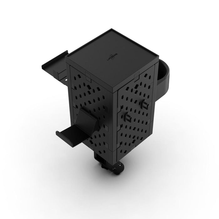 uRage Modular Peg Board Kit, Wall/Table Mount, Black