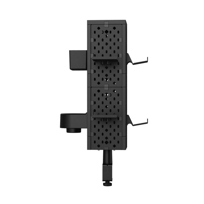 uRage Modular Peg Board Kit, Wall/Table Mount, Black