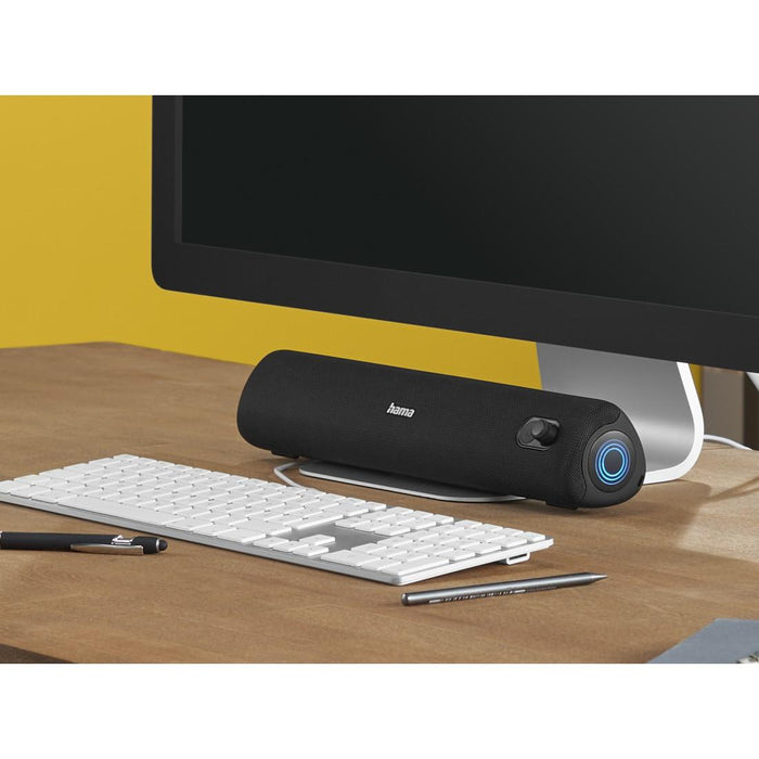 Bluetooth mobile speaker Hama "PipeRoll 3.0", IPX5, Equalizer, 20W, Black, 188210