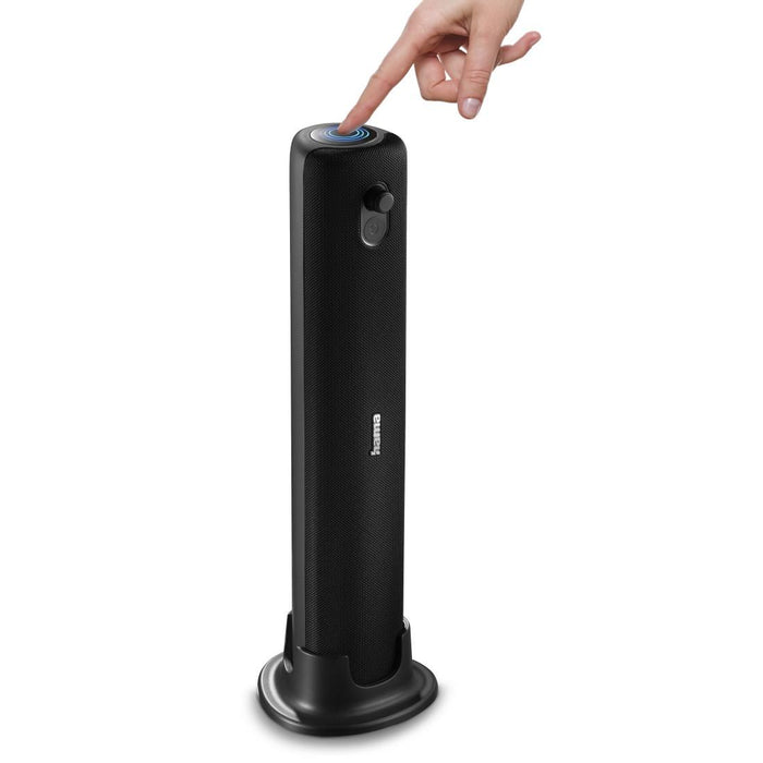 Bluetooth mobile speaker Hama "PipeRoll 3.0", IPX5, Equalizer, 20W, Black, 188210