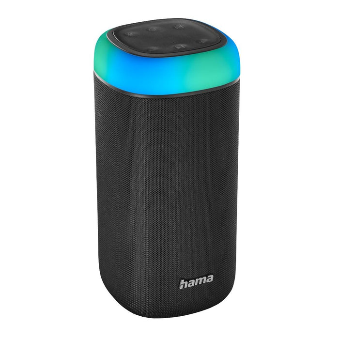 Bluetooth speaker HAMA Shine 2.0, 30W, LED, Water protection, Black, 188228