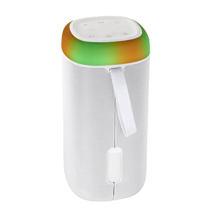 Bluetooth mobile speaker HAMA Shine 2.0, 30W, LED, Water protection, White, 188229