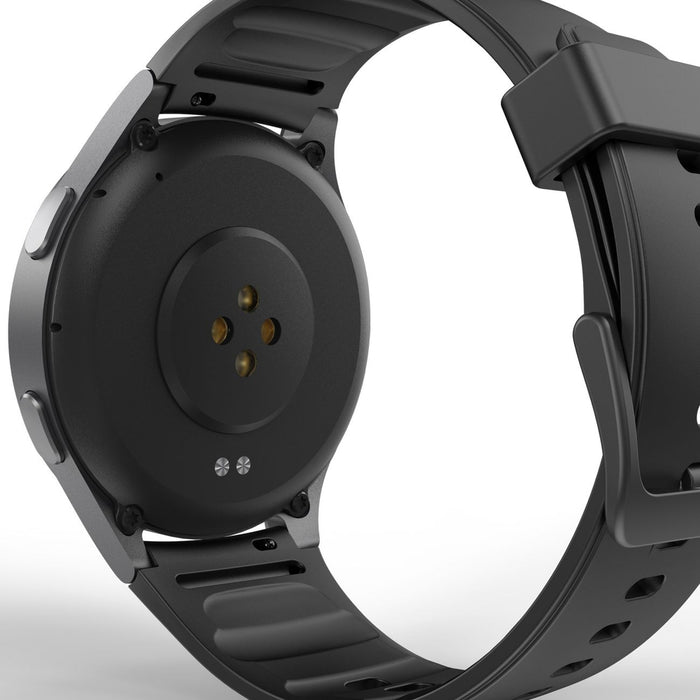 Hama 8900 GPS AMOLED Smartwatch 1.43" with Silicone Strap - Black