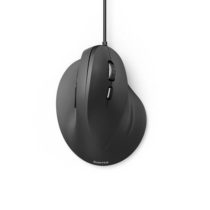 Hama EMC-500 Wired Mouse Ergonomic, Vertical - Black