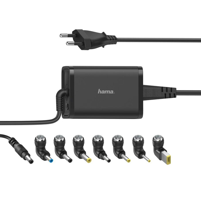 Universal laptop power supply HAMA, Mains, ex. 15/19V, 65W, 200002