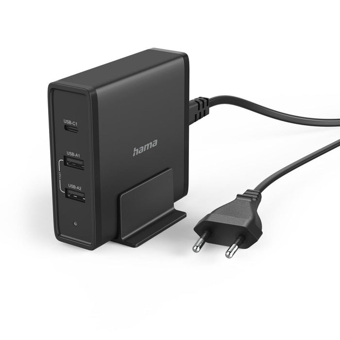 Universal charging station, 3 ports, USB-C / USB-A (PD), 5-20V/65W, 200017