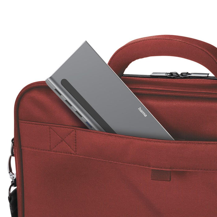 Docking station 10 in 1 HAMA Connect2Office Pro, USB-A, USB-C (PD), HDMI, DP, LAN/Ethernet, Gray