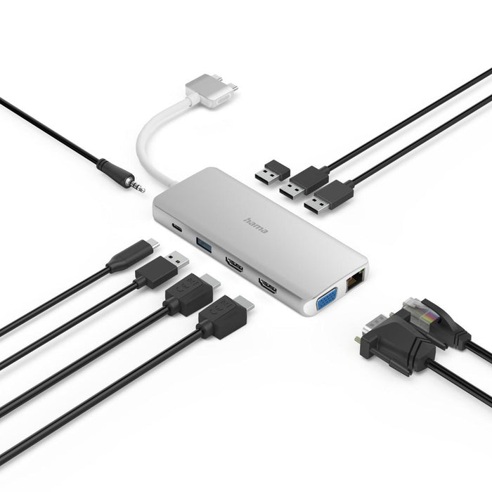 USB-C Hub, "Connect2Mac", for Apple MacBook Air & Pro, 12 ports, 200133
