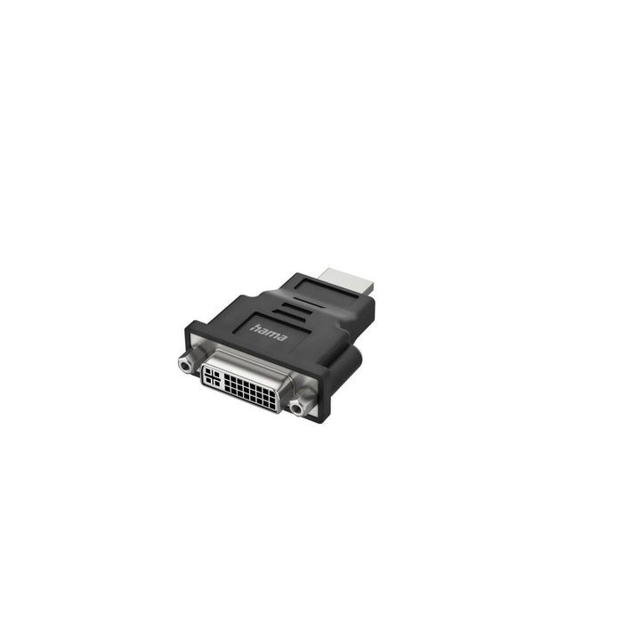 HAMA adapter, HDMI male - DVI female, Ultra-HD 4K, Black