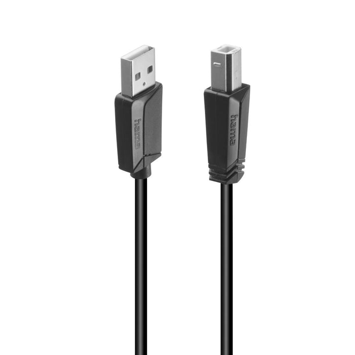 HAMA Cable A-B, USB 2.0, 480 Mbit/s, 3 m