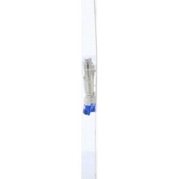 Network cable HAMA Flexi-Slim, U/UTP CAT 6a, 10 Gbit/s, RJ-45 - RJ45, 0.75 m, White
