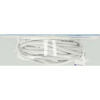 Network cable HAMA Flexi-Slim, U/UTP CAT 6a, 10 Gbit/s, RJ-45 - RJ45, 3.0 m, White