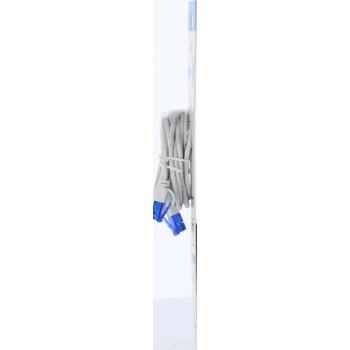 Network cable HAMA Flexi-Slim, U/UTP CAT 6a, 10 Gbit/s, RJ-45 - RJ45, 3.0 m, White