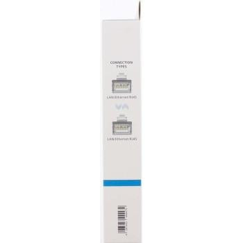 Network patch cable HAMA S/FTP, CAT 8, RJ-45 - RJ-45, 40Gbit/s, 1.50 m, Halogen-free, Black