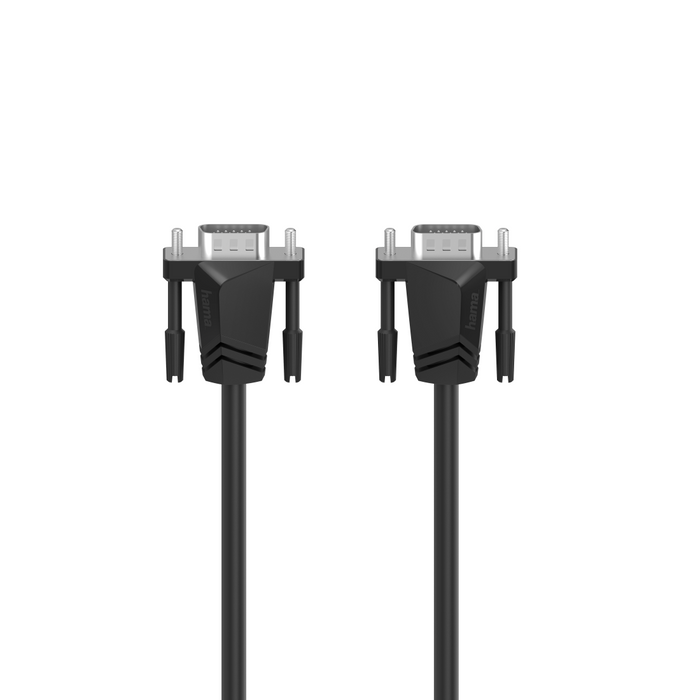 HAMA 200708 Monitor Cable, VGA Male - VGA Male, 3.0 m, Shielded, Black