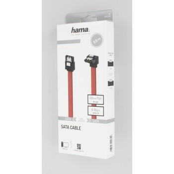 Interface cable SATA III HAMA 200740, Connector below 90°. 0.60 m