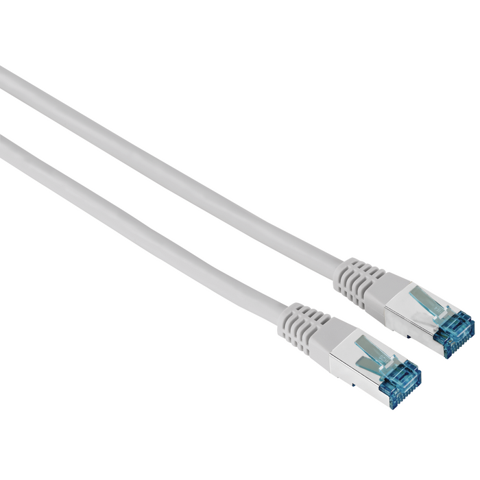 Network patch cable HAMA F/UTP, CAT 6, RJ-45 - RJ-45, 1Gbit/s, 3.0 m, Grey, Bulk